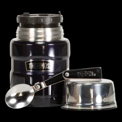 King Stainless Steel Vakuum Food Jar Dark Blue 470 Ml - Termospullot Ja Termosmukit - King Stainless Steel Vakuum Food Jar Dark Blue 470 Ml