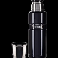 King Vacuum Flask 470 Ml Dark Blue, termospullo - Termospullot Ja Termosmukit - King Vacuum Flask 470 Ml Dark Blue, termospullo