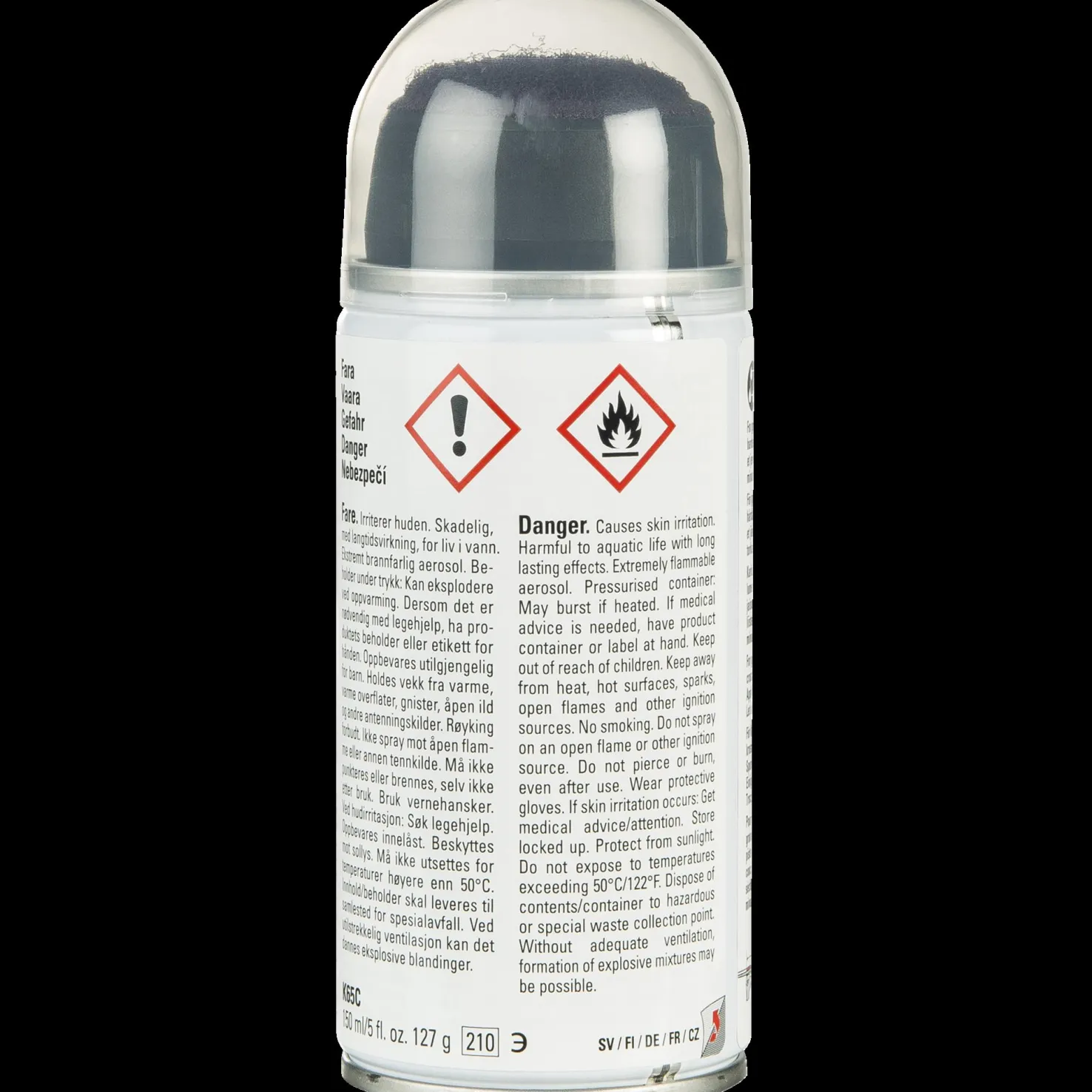 Klister K65 Universal Quick Spray ,150m 24/25, 50m 23/24, liisteri - Pitovoiteet Suksiin - Klister K65 Universal Quick Spray ,150m 24/25, 50m 23/24, liisteri