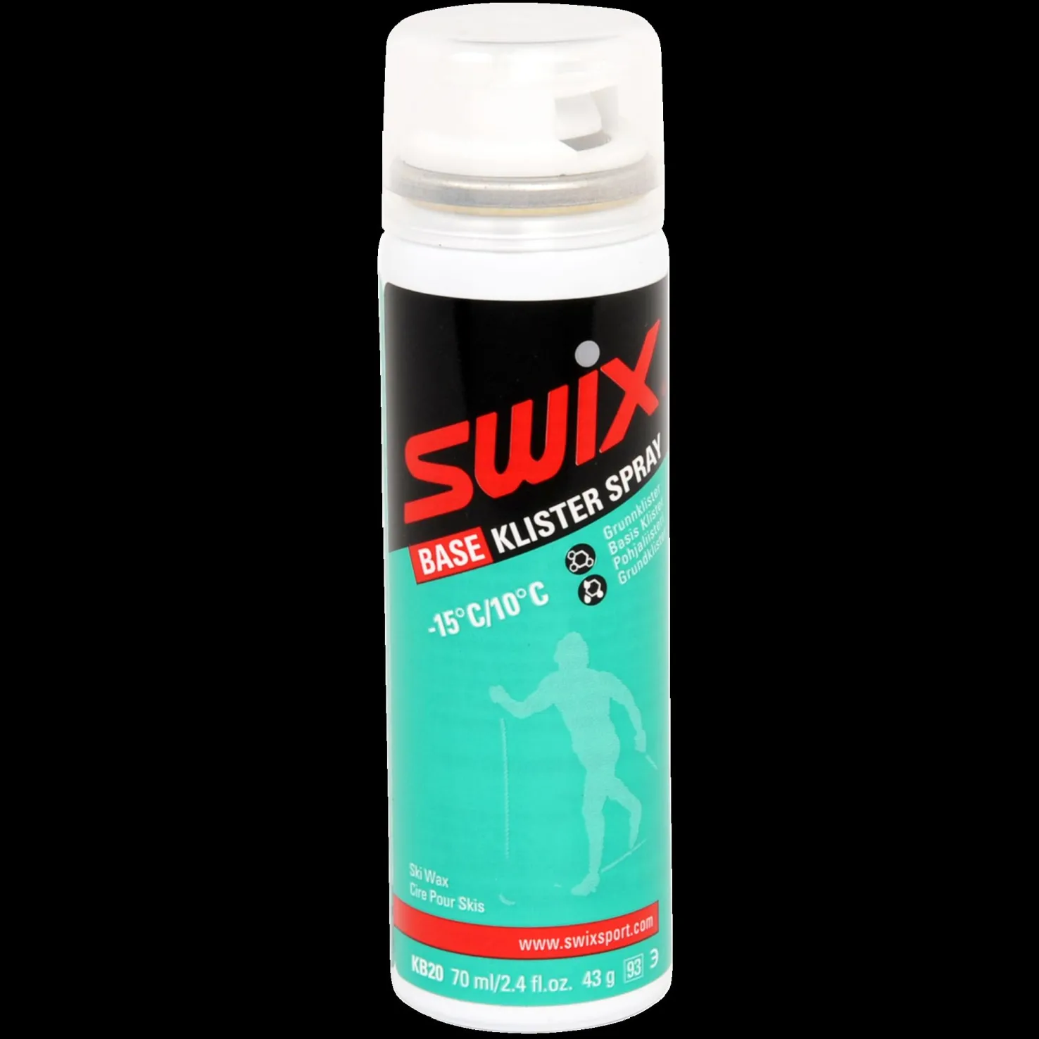 Klister KB20 Base spray, 70ml 24/25, 70ml 23/24, suihkutettava pohjaliisteri - Pitovoiteet Suksiin - Klister KB20 Base spray, 70ml 24/25, 70ml 23/24, suihkutettava pohjaliisteri
