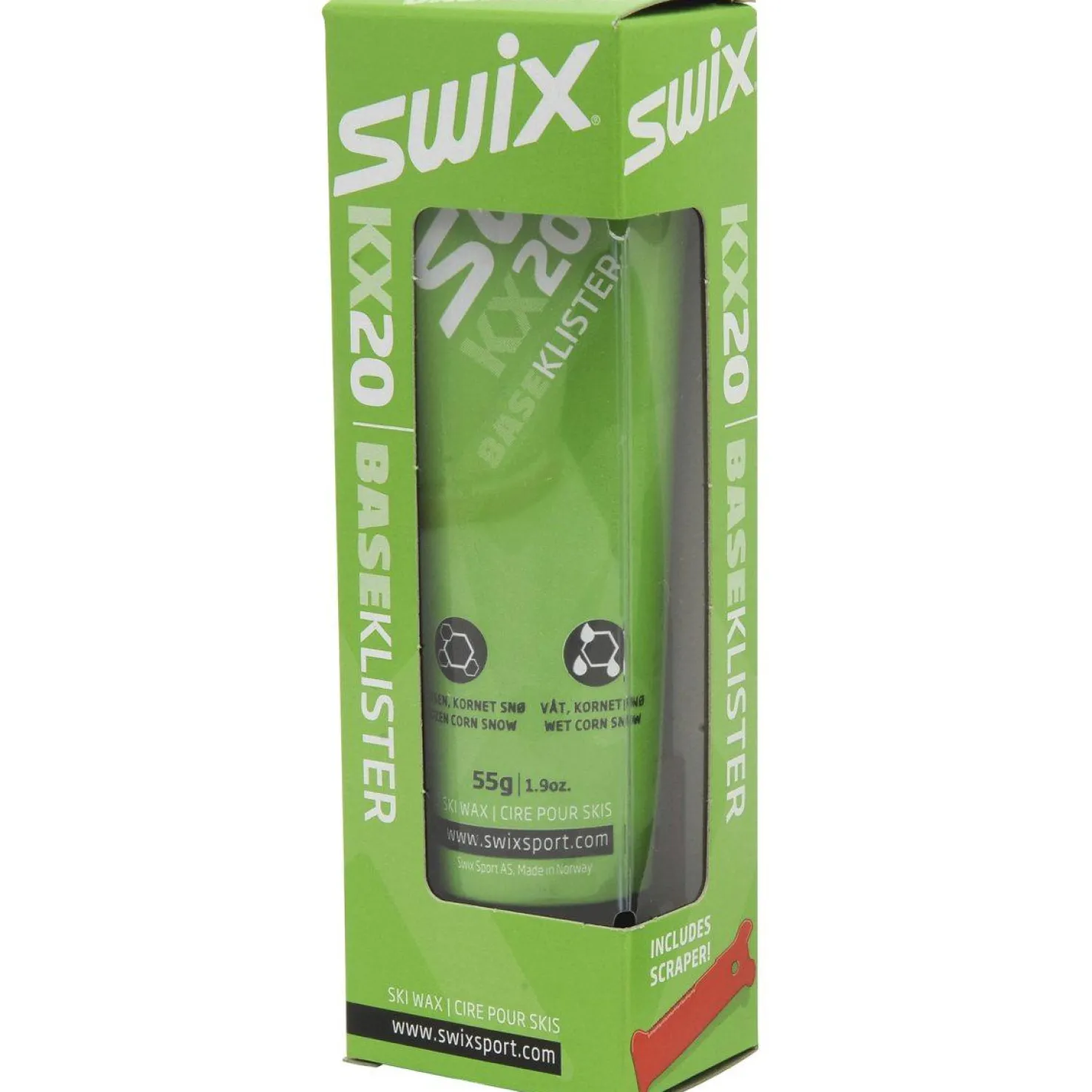 Klister KX20 Green Base Klister 24/25 - Pitovoiteet Suksiin - Klister KX20 Green Base Klister 24/25