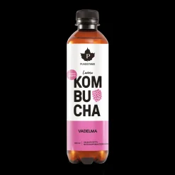 Kombucha Vadelma Luomu 400 ml, kivennäisvesi - Proteiinijuomat - Kombucha Vadelma Luomu 400 ml, kivennäisvesi