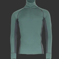 Laajias Merino Wool Polo Zip, miesten villapaita - Villakerrastot yläosat miehet - Laajias Merino Wool Polo Zip, miesten villapaita