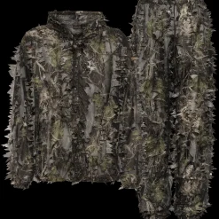 Leafy set, maastotakki ja -housut - Metsästystakit - Leafy set, maastotakki ja -housut