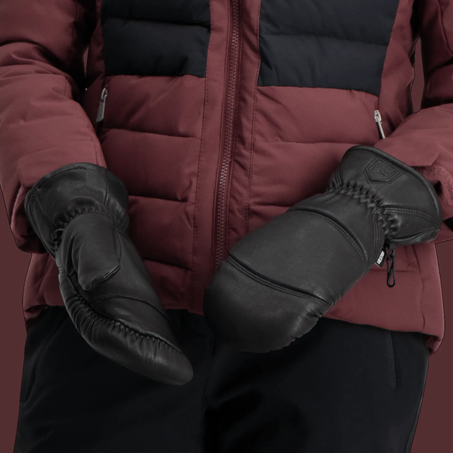 Leather Box Mittens, unisex rukkaset - Hanskat Ja Rukkaset - Leather Box Mittens, unisex rukkaset