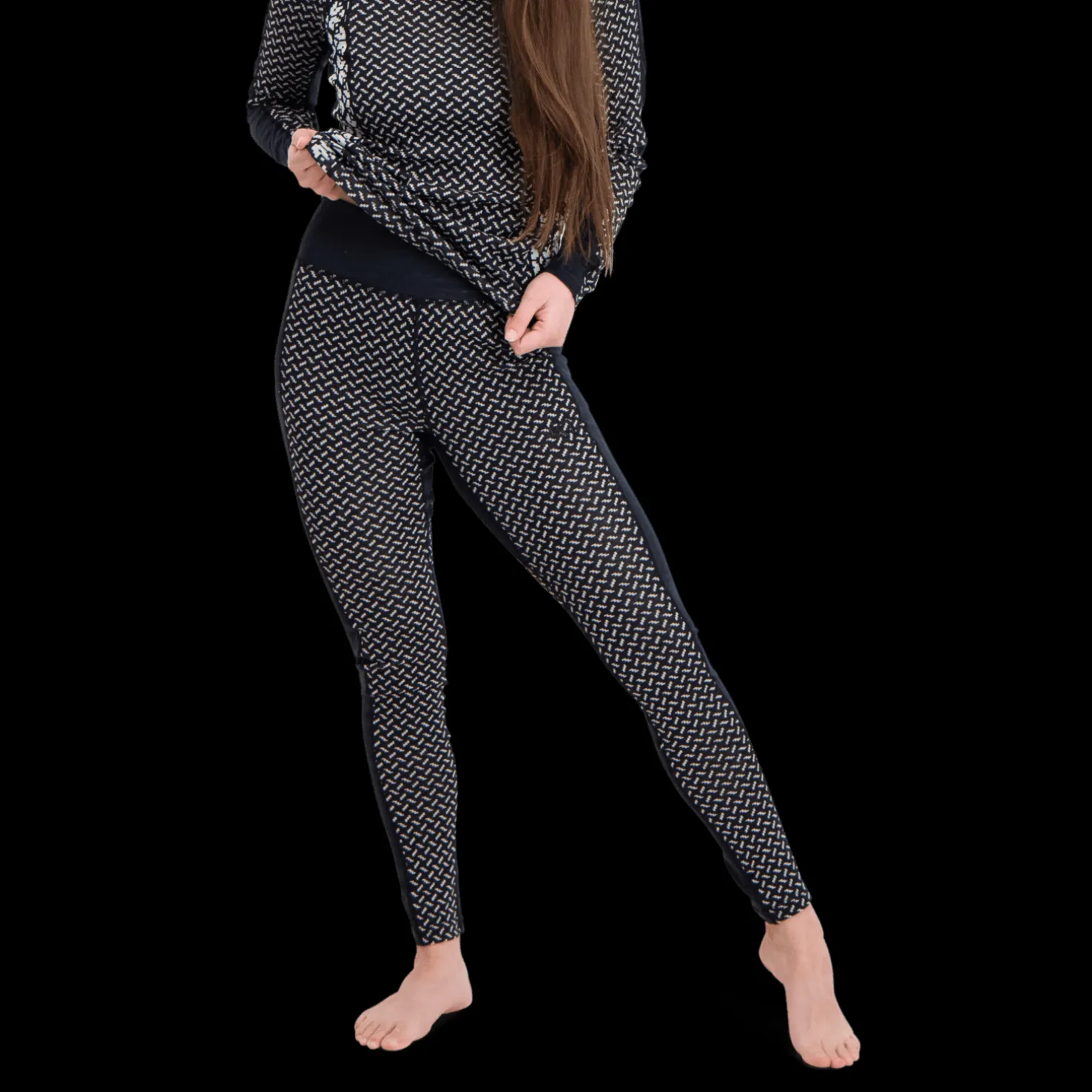 Lekker Pants, naisten villaiset kerrastohousut - Villakerrastot housut naiset - Lekker Pants, naisten villaiset kerrastohousut