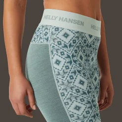 LIFA Merino Midweight Graphic Pant, naisten villahousut - Villakerrastot housut naiset - LIFA Merino Midweight Graphic Pant, naisten villahousut