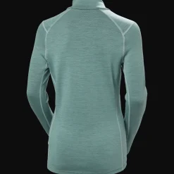 LIFA Merino Midweight Graphic 1/2 Zip, naisten villapaita - Villakerrastot yläosat naiset - LIFA Merino Midweight Graphic 1/2 Zip, naisten villapaita