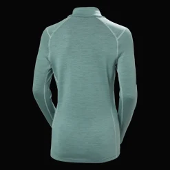 LIFA Merino Midweight Graphic 1/2 Zip, naisten villapaita - Villakerrastot yläosat naiset - LIFA Merino Midweight Graphic 1/2 Zip, naisten villapaita