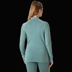 LIFA Merino Midweight Graphic 1/2 Zip, naisten villapaita - Villakerrastot yläosat naiset - LIFA Merino Midweight Graphic 1/2 Zip, naisten villapaita