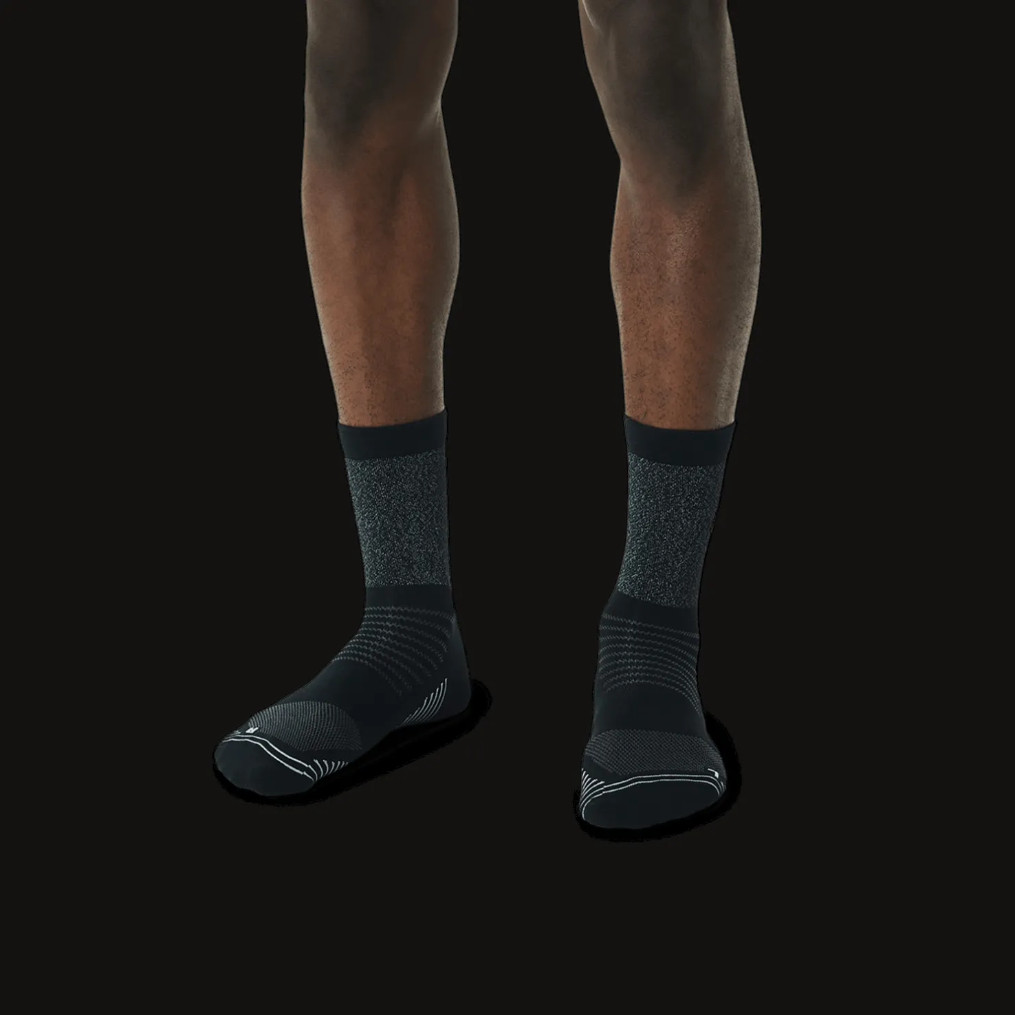 Lite-Show Run Crew Sock, treenisukat, unisex - Urheilusukat - Lite-Show Run Crew Sock, treenisukat, unisex