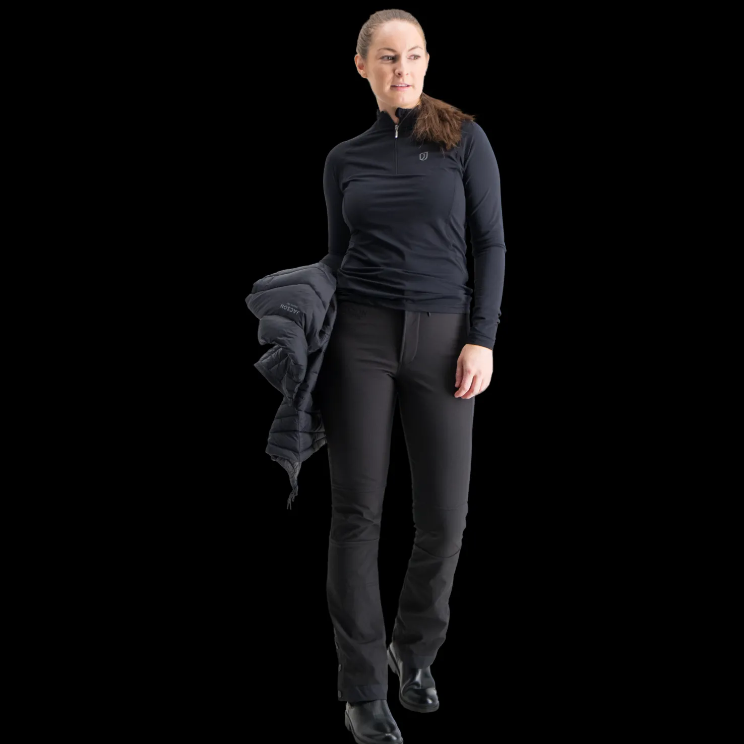 Malou Long Sleeve Tech Top, naisten paita - Ratsastusvaatteet - Malou Long Sleeve Tech Top, naisten paita