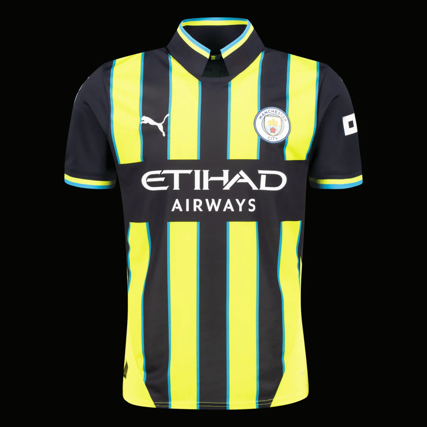 Manchester City Away Jersey Replica 24/25, jalkapalloasu, unisex - Premier League - Manchester City Away Jersey Replica 24/25, jalkapalloasu, unisex