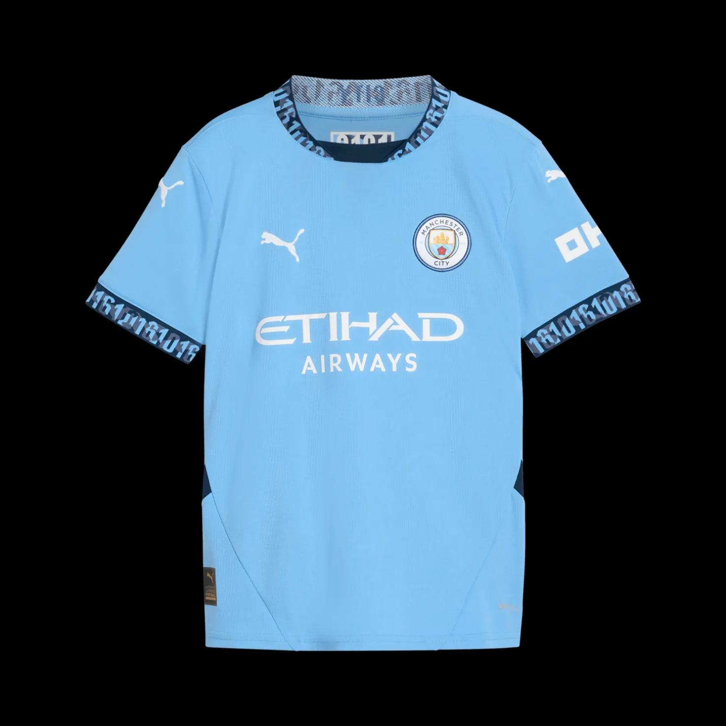 Manchester City Home Jersey Replica 24/25, nuorten jalkapalloasu - Premier League - Manchester City Home Jersey Replica 24/25, nuorten jalkapalloasu