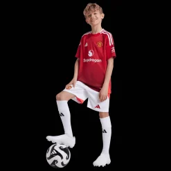 Manchester United Home Jersey 2024/25, nuorten jalkapallopaita - Premier League - Manchester United Home Jersey 2024/25, nuorten jalkapallopaita