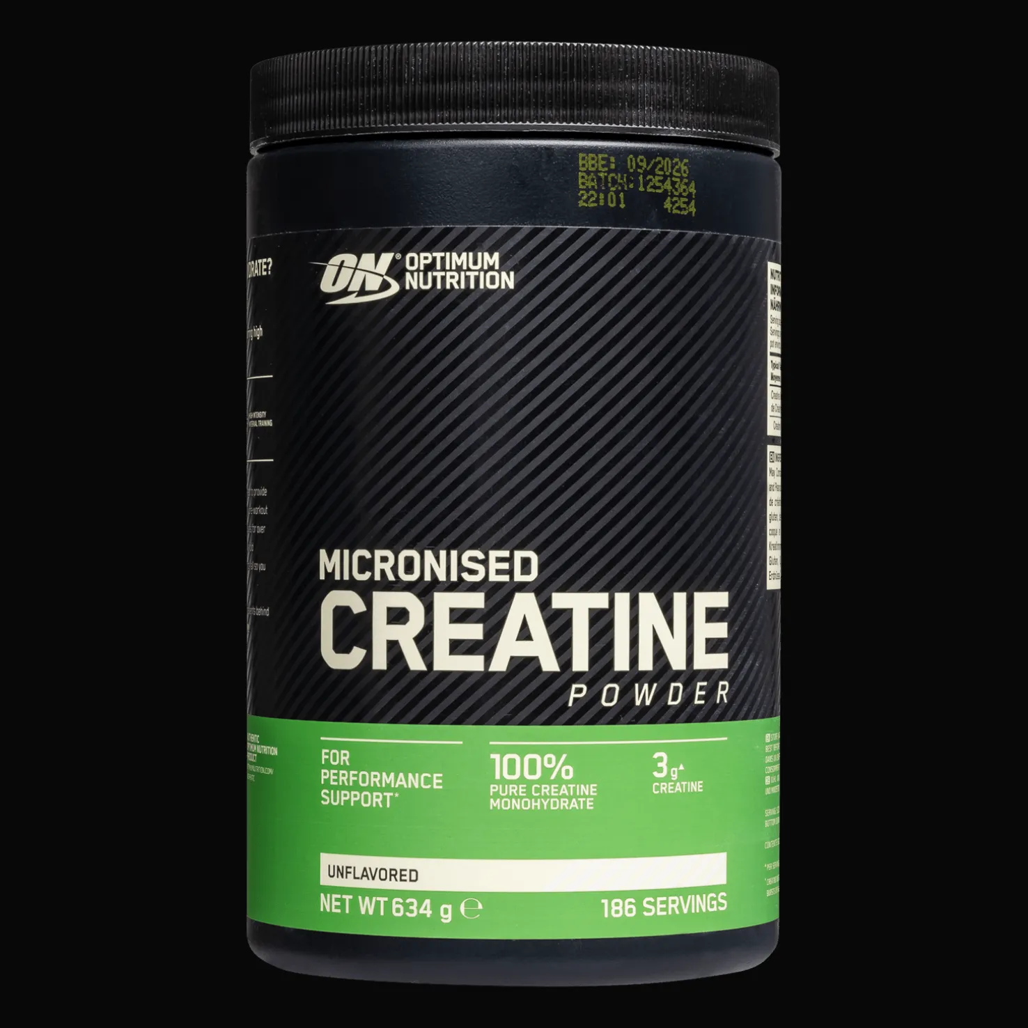 Micronised Creatine Powder 634g Unflavoured, kreatiini - Suorituskyvyn Parantaminen - Micronised Creatine Powder 634g Unflavoured, kreatiini