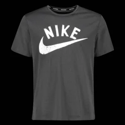 Miler Swoosh Dri-FIT Short-Sleeve, miesten treenipaita - Urheilupaidat - Miler Swoosh Dri-FIT Short-Sleeve, miesten treenipaita
