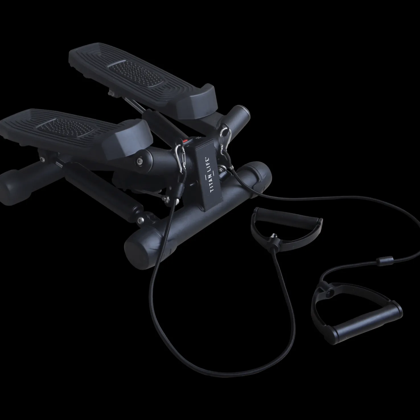 Mini Stepper With Resistance Tubes, ministepperi vastuskuminauhoilla - Core-Harjoittelu - Mini Stepper With Resistance Tubes, ministepperi vastuskuminauhoilla