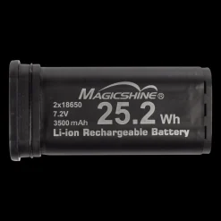 MJ-6120 battery for Allty 2000, Allty 2400 bike light, 2 x 18650, akku Magicsine Alltylle 2000/2400 lumenia - Tarvikkeet - MJ-6120 battery for Allty 2000, Allty 2400 bike light, 2 x 18650, akku Magicsine Alltylle 2000/2400 lumenia