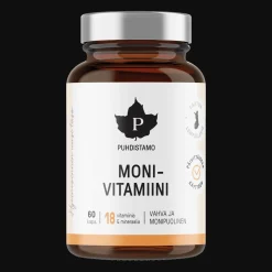 Multivitamin 60 kaps, ravintolisä - Superfood ja luonnolliset ravinteet - Multivitamin 60 kaps, ravintolisä