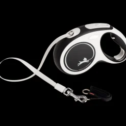 New Comfort Tape M 5 Svart, koiran talutin - Koiran Pannat, Hihnat Ja Koiran Fleksit - New Comfort Tape M 5 Svart, koiran talutin