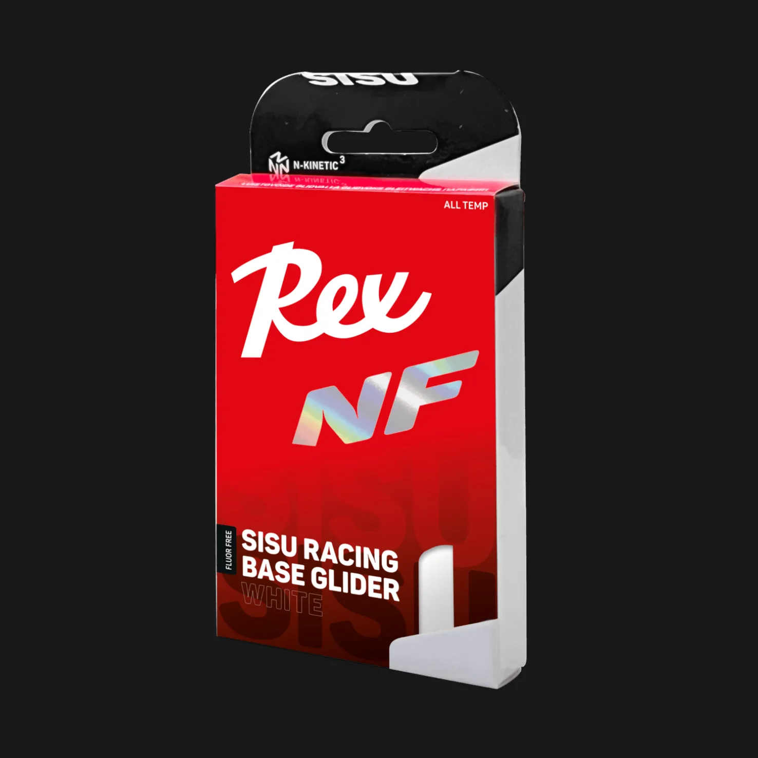 NF Sisu White N-Kinetic 3 racing base wax 80g (2x40g) 24/25, luistovoide - Luistovoiteet Suksiin - NF Sisu White N-Kinetic 3 racing base wax 80g (2x40g) 24/25, luistovoide