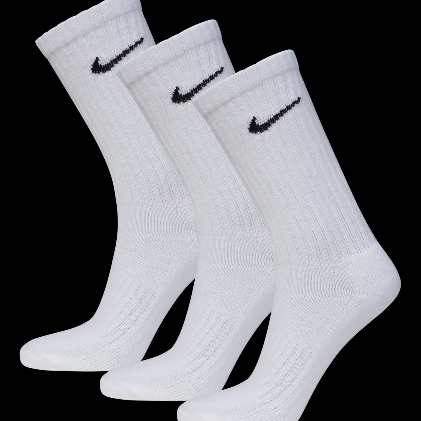 Nike Cushioned, pitkät treenisukat, unisex - Puuvillasukat - Nike Cushioned, pitkät treenisukat, unisex