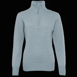 Nordfjord Half Zip Knitted Sweater W, naisten villapaita - Villapaidat - Nordfjord Half Zip Knitted Sweater W, naisten villapaita