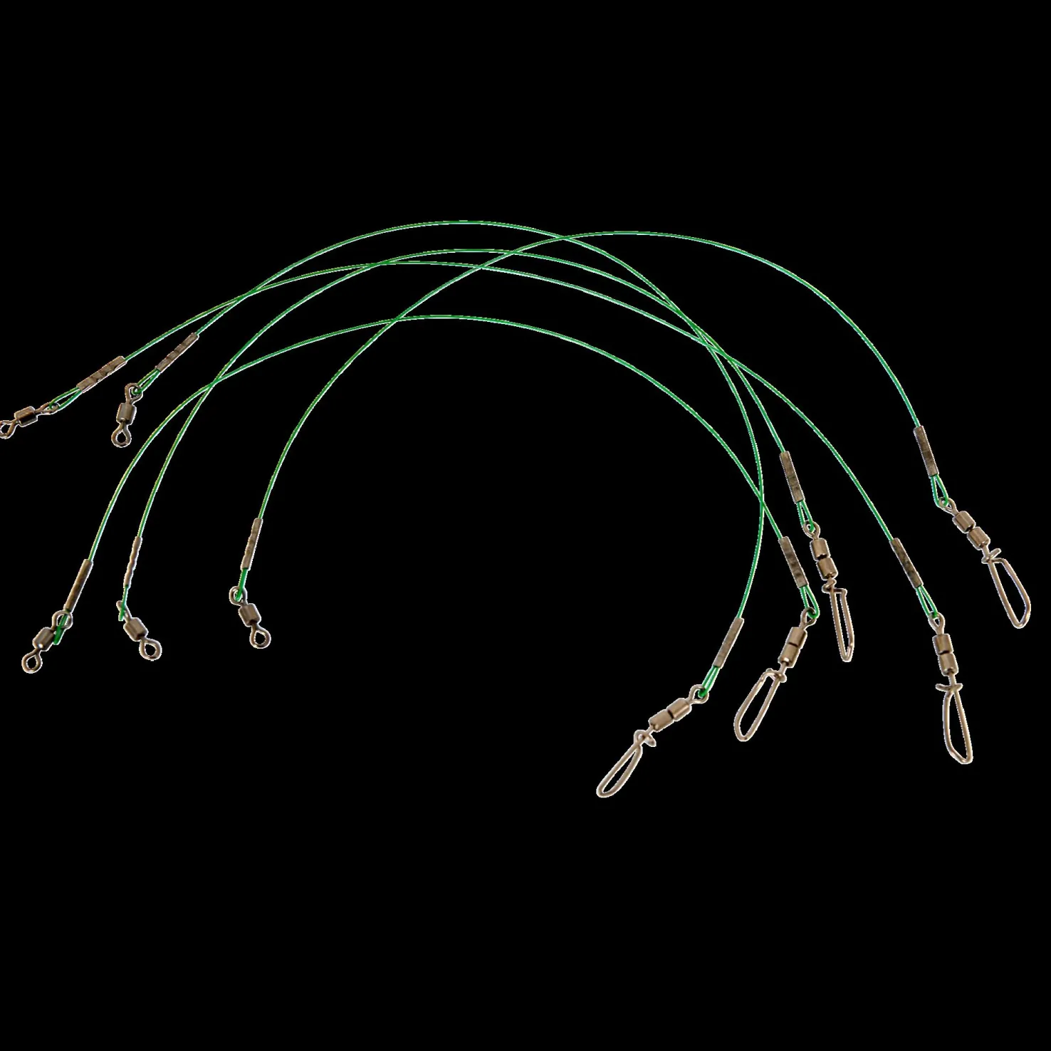 No-twist Ståltafs Med Säkerhetshake, Ntwl-15, (5-pk) - Kalastustarvikkeet - No-twist Ståltafs Med Säkerhetshake, Ntwl-15, (5-pk)