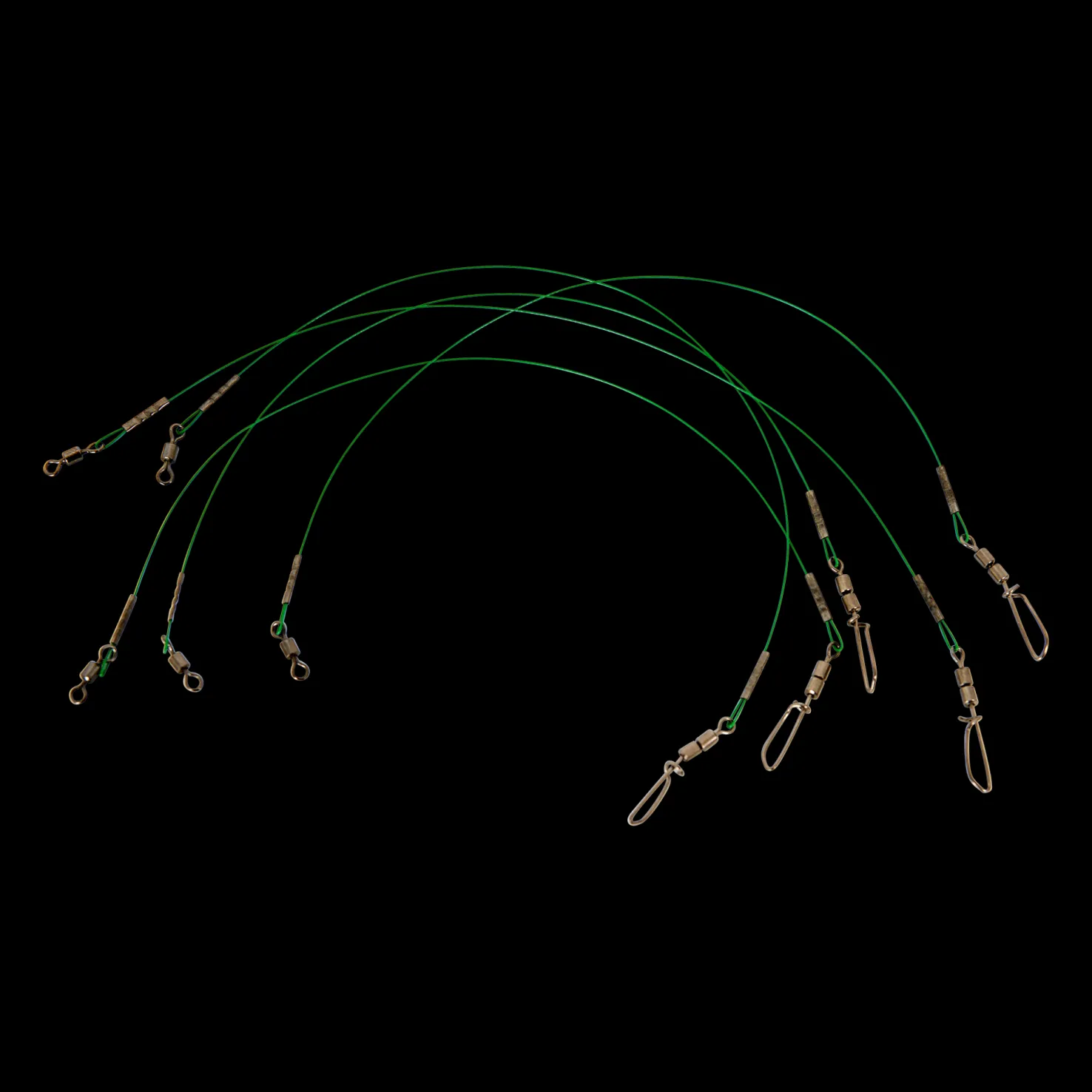 No-twist Ståltafs Med Säkerhetshake, Ntwl-15, (5-pk) - Kalastustarvikkeet - No-twist Ståltafs Med Säkerhetshake, Ntwl-15, (5-pk)
