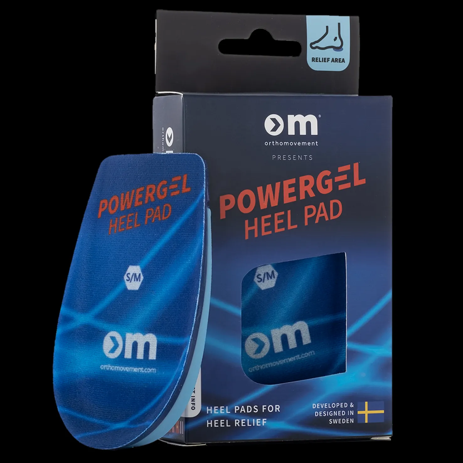 Om Heel Pad - One Color, Powergel-kantapehmuste - - Om Heel Pad - One Color, Powergel-kantapehmuste