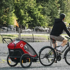Outback single, lastenkuljetuskärry - Kuljetuskärryt Pyörään - Outback single, lastenkuljetuskärry
