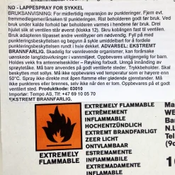 Paikkausspray - Polkupyörän Paikkaustarvikkeet - Paikkausspray