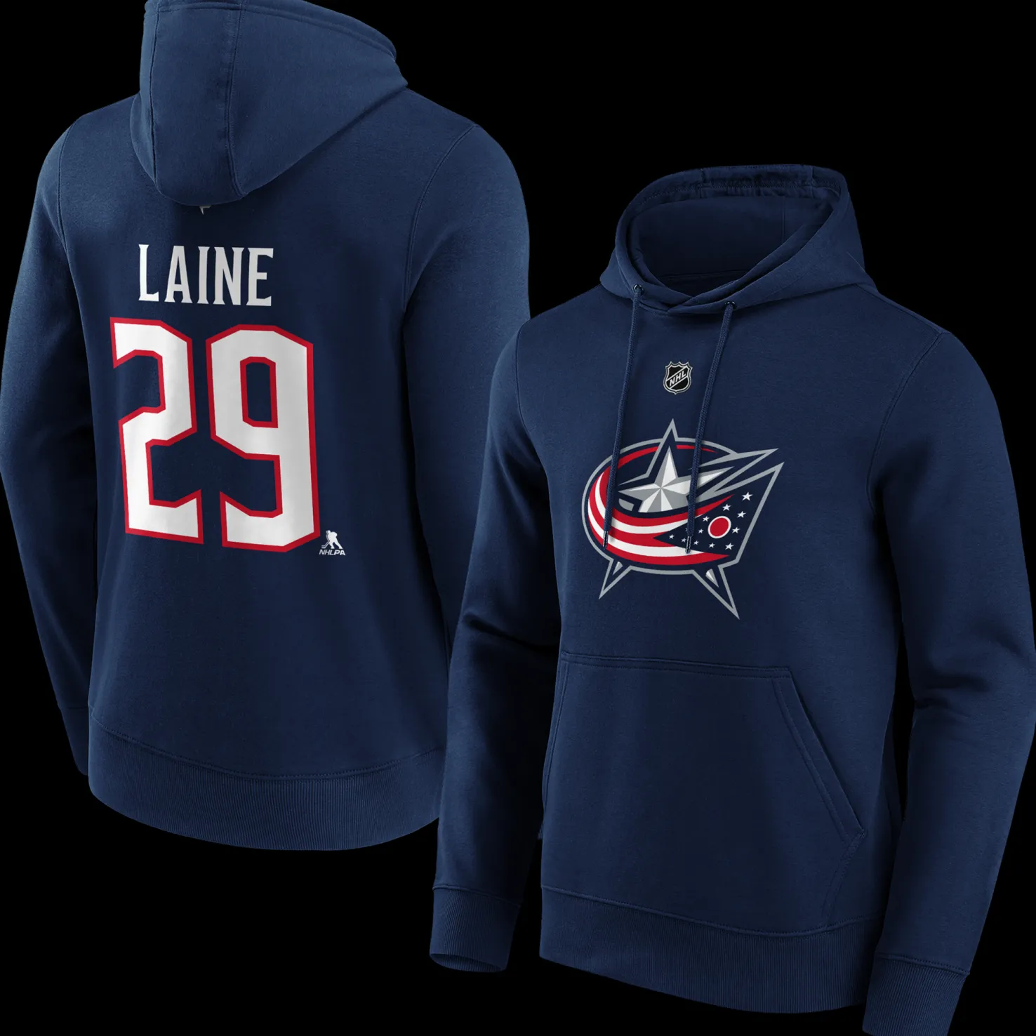 Patrik Laine Name & Number Graphic Hoodie, miesten huppari - NHL-Tuotteet - Patrik Laine Name & Number Graphic Hoodie, miesten huppari
