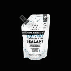 Peaty's Holeshot BioFibre Sealant 120ml, tiivistysaine, renkaan tiivistysaine - Polkupyörän Paikkaustarvikkeet - Peaty's Holeshot BioFibre Sealant 120ml, tiivistysaine, renkaan tiivistysaine