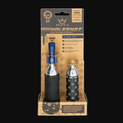 Peaty's Holeshot CO2 Tyre Inflator 25g, CO2-pumppu, CO2-patruunat - Pyöräpumput - Peaty's Holeshot CO2 Tyre Inflator 25g, CO2-pumppu, CO2-patruunat