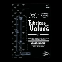 Peaty's x Chris King Valves 80mm (par), pyörän venttiilit - Polkupyörän Paikkaustarvikkeet - Peaty's x Chris King Valves 80mm (par), pyörän venttiilit