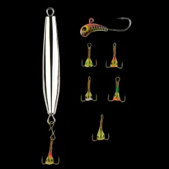 Perch L icefishing lure pack, houkuttimet ahvenen pilkintään - Pilkit - Perch L icefishing lure pack, houkuttimet ahvenen pilkintään