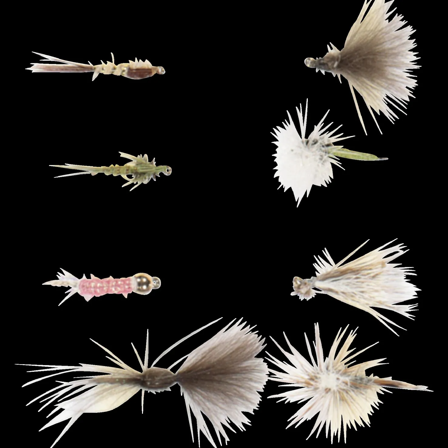 Perhot tunturikalastukseen - Valmisperhot - Perhot tunturikalastukseen