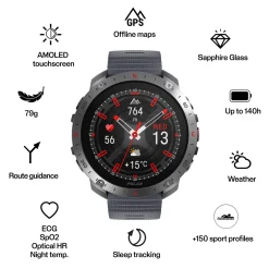 Polar Grit X2 Pro, älykello, multisportkello, unisex - Sykemittarit - Polar Grit X2 Pro, älykello, multisportkello, unisex