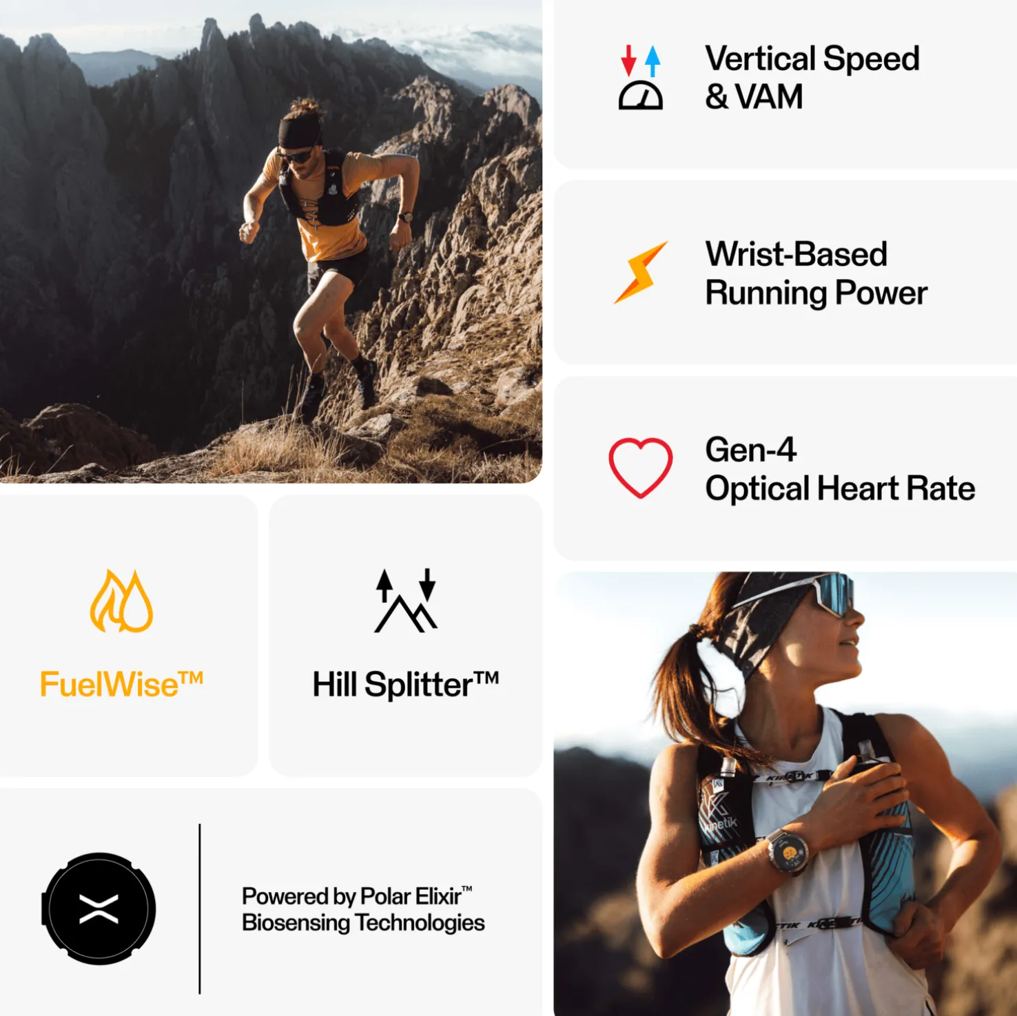 Polar Grit X2 Pro, älykello, multisportkello, unisex - Sykemittarit - Polar Grit X2 Pro, älykello, multisportkello, unisex