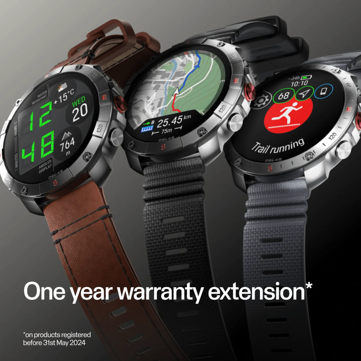 Polar Grit X2 Pro, älykello, multisportkello, unisex - Sykemittarit - Polar Grit X2 Pro, älykello, multisportkello, unisex