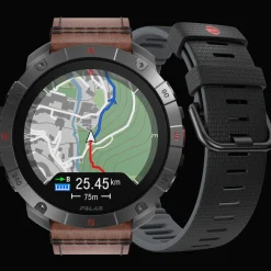 Polar Grit X2 Pro Titanium, älykello, multisportkello - Sykemittarit - Polar Grit X2 Pro Titanium, älykello, multisportkello