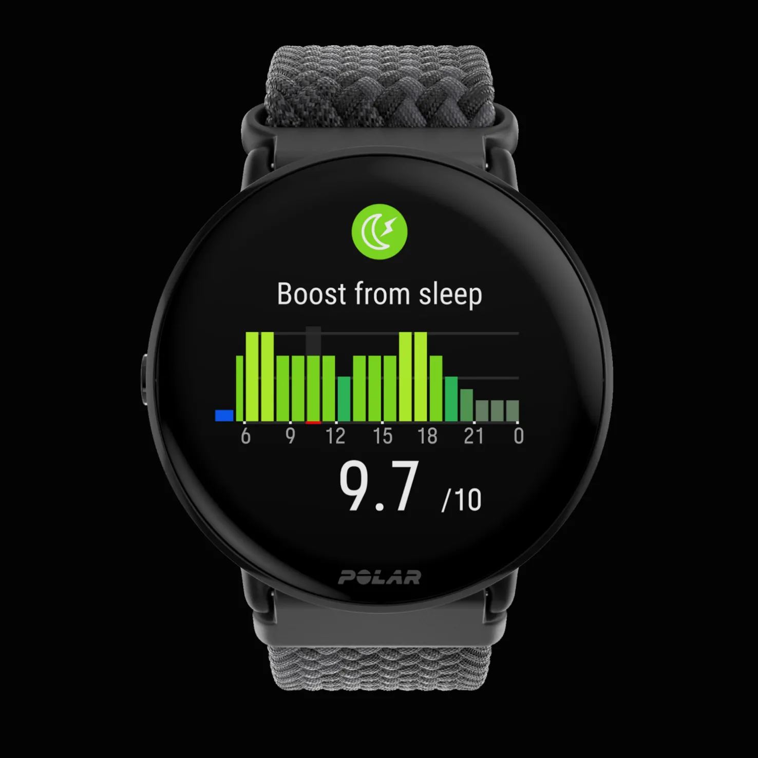 Polar Ignite 3 Braided Yarn strap, älykello - Sykemittarit - Polar Ignite 3 Braided Yarn strap, älykello