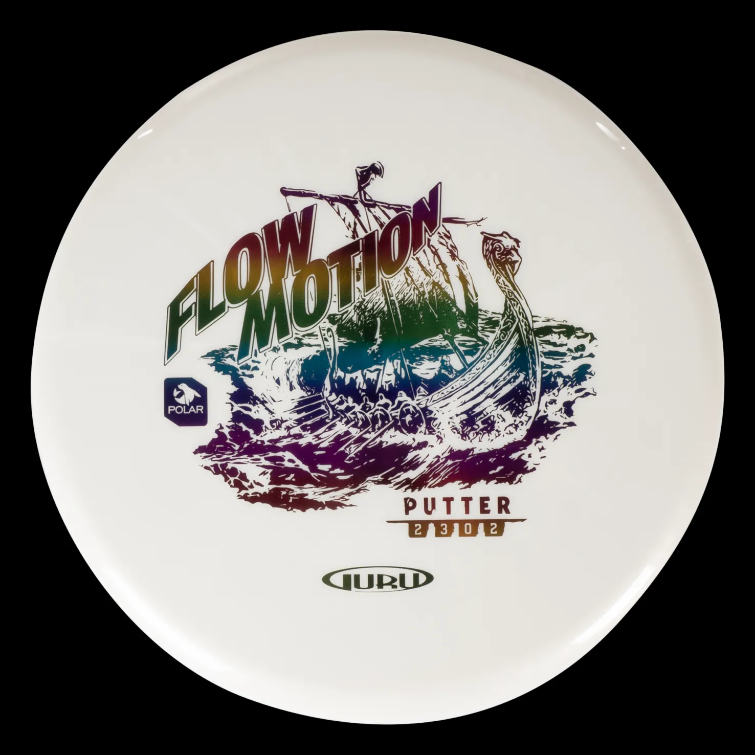 Polar Line Putter Flow Motion, 170-175g White, frisbeegolfkiekko - Frisbeegolf - Polar Line Putter Flow Motion, 170-175g White, frisbeegolfkiekko