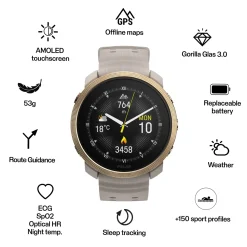 Polar Vantage M3 S-L, älykello - Sykemittarit - Polar Vantage M3 S-L, älykello