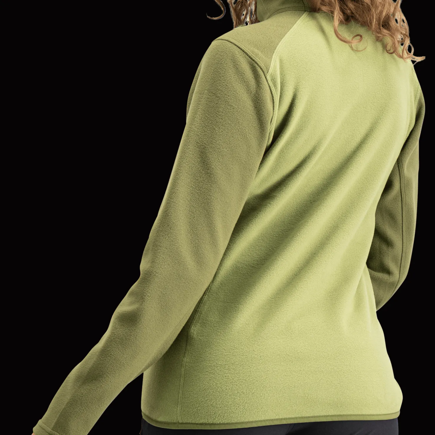 Pollux 1/2 Zip, fleecepusero, keskikerrospusero, naiset - Fleecepaidat Ja Fleecetakit - Pollux 1/2 Zip, fleecepusero, keskikerrospusero, naiset