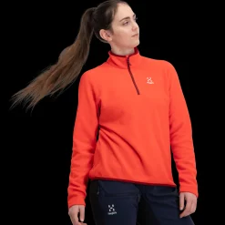 Pollux 1/2 Zip, fleecepusero, keskikerrospusero, naiset - Fleecepaidat Ja Fleecetakit - Pollux 1/2 Zip, fleecepusero, keskikerrospusero, naiset