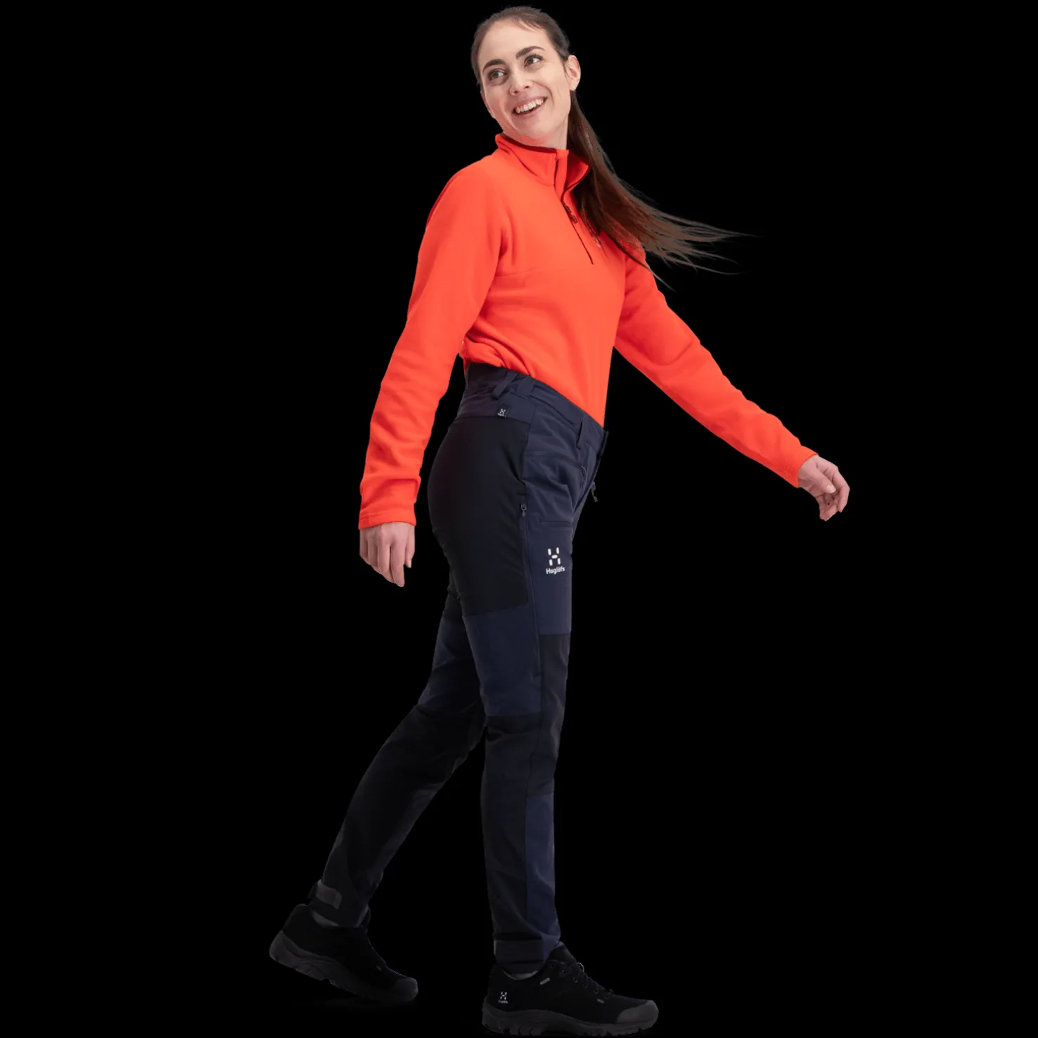 Pollux 1/2 Zip, fleecepusero, keskikerrospusero, naiset - Fleecepaidat Ja Fleecetakit - Pollux 1/2 Zip, fleecepusero, keskikerrospusero, naiset