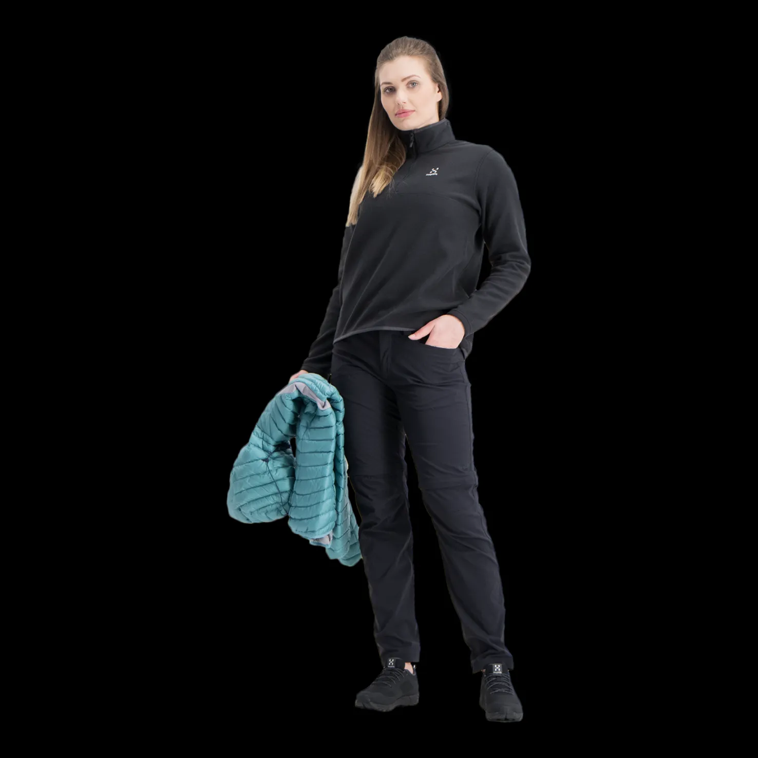 Pollux 1/2 Zip, naisten fleecepusero - Fleecepaidat Ja Fleecetakit - Pollux 1/2 Zip, naisten fleecepusero